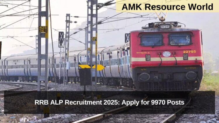 RRB ALP Recruitment 2025: Apply for 9970 Posts