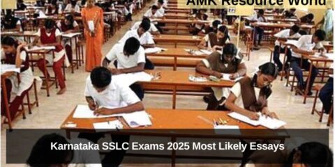 Karnataka SSLC Exams 2025 Most Likely Essays