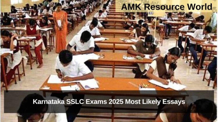 Karnataka SSLC Exams 2025 Most Likely Essays