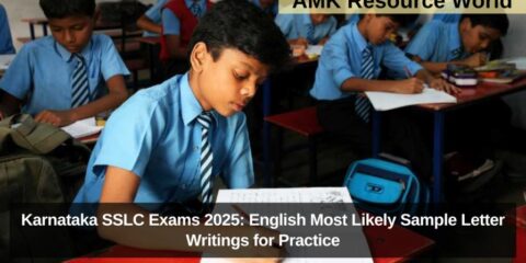 Karnataka SSLC Exams 2025: English Most Likely Sample Letter Writings for Practice