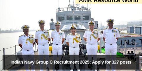 Indian Navy Group C Recruitment 2025: Apply for 327 posts