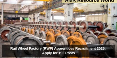 Rail Wheel Factory (RWF) Apprentices Recruitment 2025: Apply for 192 Posts