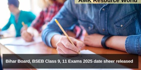 Bihar Board, BSEB Class 9, 11 Exams 2025 date sheer released 