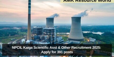 NPCIL Kaiga Scientific Asst & Other Recruitment 2025: Apply for 391 posts