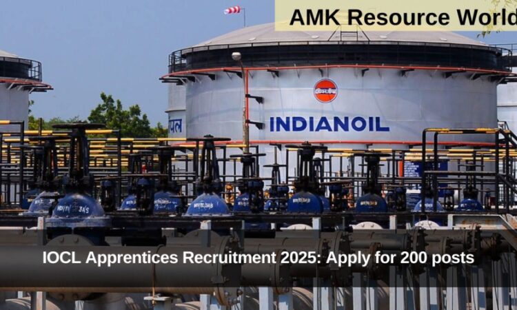 IOCL Apprentices Recruitment 2025: Apply for 200 posts