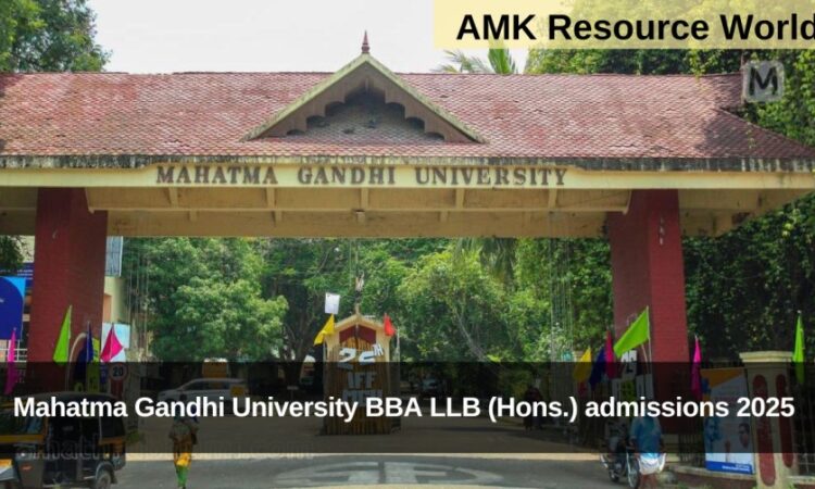 Mahatma Gandhi University BBA LLB (Hons.) admissions 2025 Applications Open