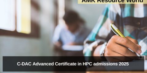 C-DAC Advanced Certificate in HPC admissions 2025 Applications Open