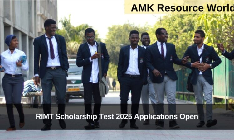 RIMT Scholarship Test 2025 Applications Open
