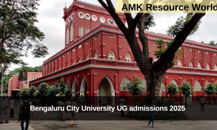 Bengaluru City University UG admissions 2025 Applications Open