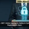 NCERT - CIET: Online training on Safety in Cyberspace Registrations Open