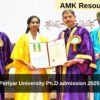 Periyar University Ph.D admission 2025 Applications Open