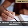 Minority Dept, Karnataka: PSI Recruitment residential Pre Exam training 2025 Applications Open