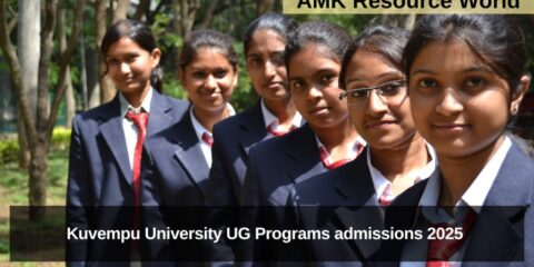 Kuvempu University UG Programs admissions 2025 Applications Open 