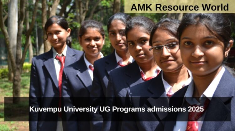 Kuvempu University UG Programs admissions 2025 Applications Open 