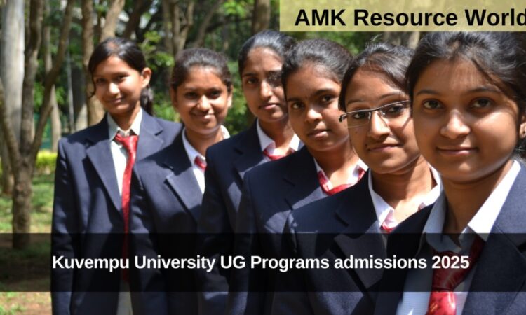 Kuvempu University UG Programs admissions 2025 Applications Open 