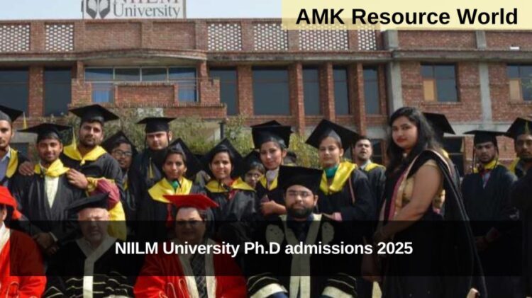 NIILM University Ph.D admissions 2025 Applications Open