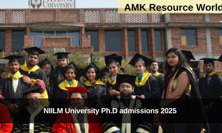 NIILM University Ph.D admissions 2025 Applications Open