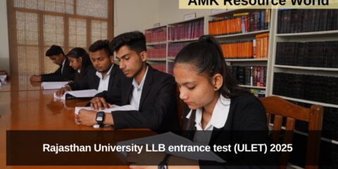 Rajasthan University LLB entrance test (ULET) 2025 Applications Open
