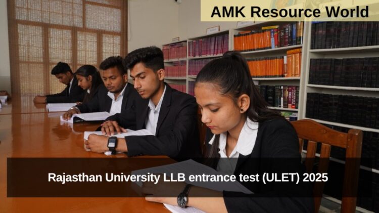 Rajasthan University LLB entrance test (ULET) 2025 Applications Open