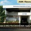 ECIL Technician & Other Recruitment 2025: Apply for 125 Posts