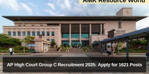 AP High Court Group C Recruitment 2025: Apply for 1621 Posts