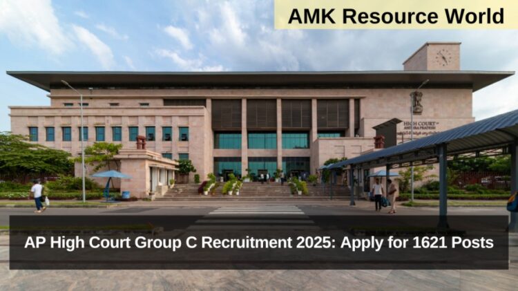 AP High Court Group C Recruitment 2025: Apply for 1621 Posts