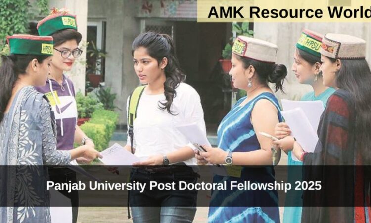 Panjab University Post Doctoral Fellowship 2025 Applications Open 