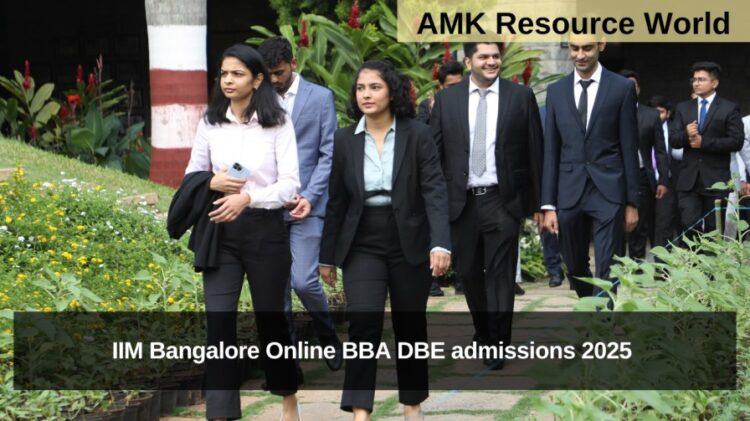 IIM Bangalore Online BBA DBE admissions 2025 Applications Open 