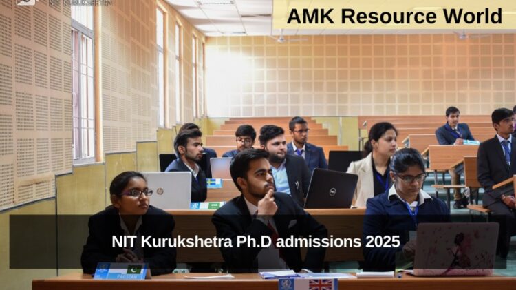 NIT Kurukshetra Ph.D admissions 2025 Applications Open