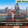 NMDC Field Attendant and other Recruitment 2025 notification out: Apply for 995 Posts