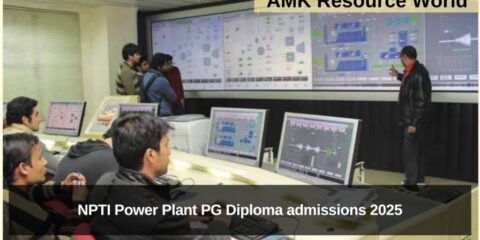 NPTI Power Plant PG Diploma admissions 2025 Applications Open