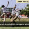National Sports University UG, PG programs admissions 2025 Applications Open