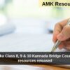 Karnataka Class 8, 9 & 10 Kannada Bridge Course 2025 resources released