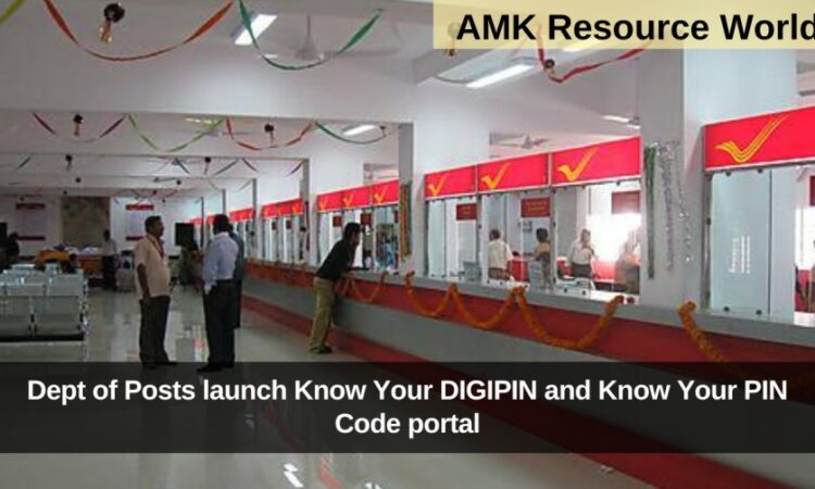Dept of Posts launch Know Your DIGIPIN and Know Your PIN Code portal