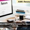 CBDT extends date of filing of Income Tax Returns (ITRs) 2025-26
