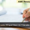 DSERT, Karnataka Bilingual Class 1 to 7 Year plan of 2025 - 26 released 