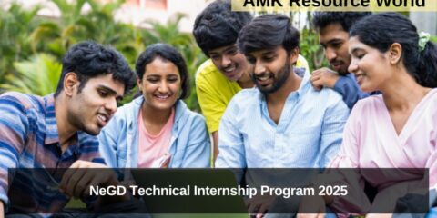 NeGD Technical Internship Program 2025 Applications Open 