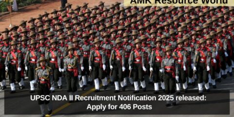 UPSC NDA II Recruitment Notification 2025 released: Apply for 406 Posts