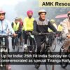 Gear Up for India: 25th Fit India Sunday on Cycle commemorated as special Tiranga Rally