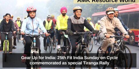 Gear Up for India: 25th Fit India Sunday on Cycle commemorated as special Tiranga Rally