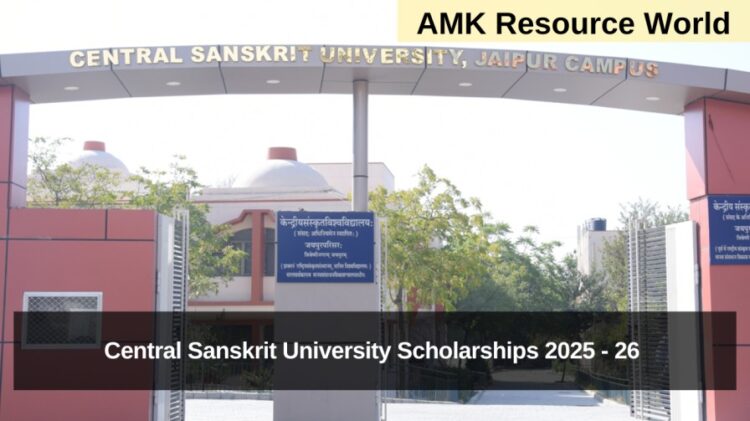 Central Sanskrit University Scholarships 2025 - 26 Applications Open
