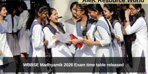 WBBSE Madhyamik 2026 Exam time table released