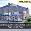 HPCL Junior Executive Recruitment 2025 notification out: Apply for 103 Posts