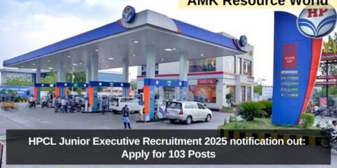 HPCL Junior Executive Recruitment 2025 notification out: Apply for 103 Posts