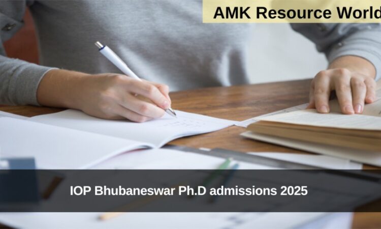 IOP Bhubaneswar Ph.D admissions 2025 Applications Open