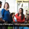 University of Nottingham - GREAT Scholarships 2025 Applications Open