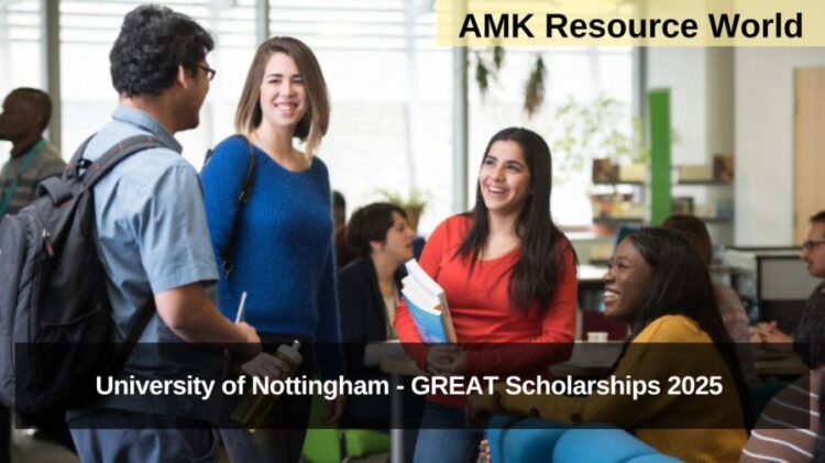 University of Nottingham - GREAT Scholarships 2025 Applications Open