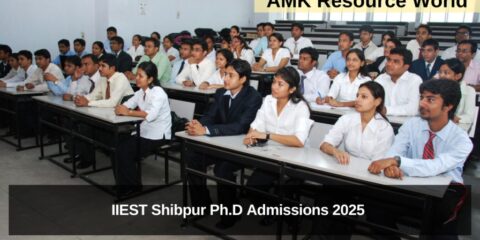 IIEST Shibpur Ph.D Admissions 2025 Applications Open 