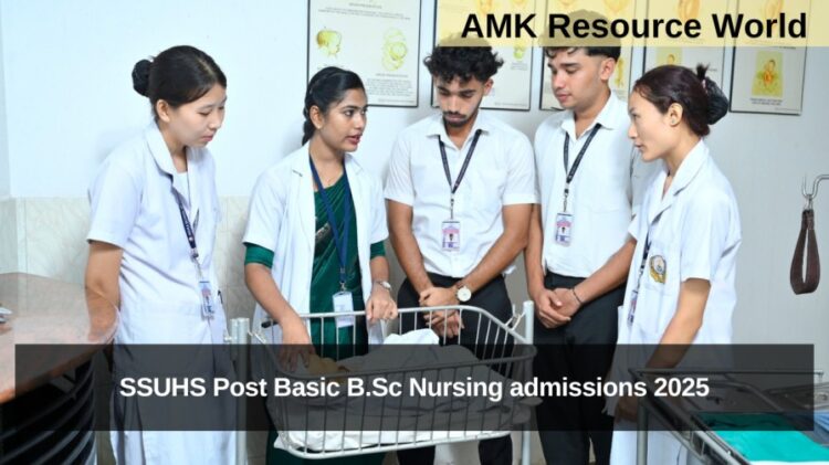 SSUHS Post Basic B.Sc Nursing admissions 2025 Applications Open 