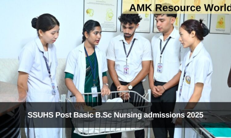 SSUHS Post Basic B.Sc Nursing admissions 2025 Applications Open 